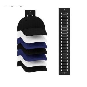 LONGD 3-in-1 Wall Hat Rack Organizer for Closet